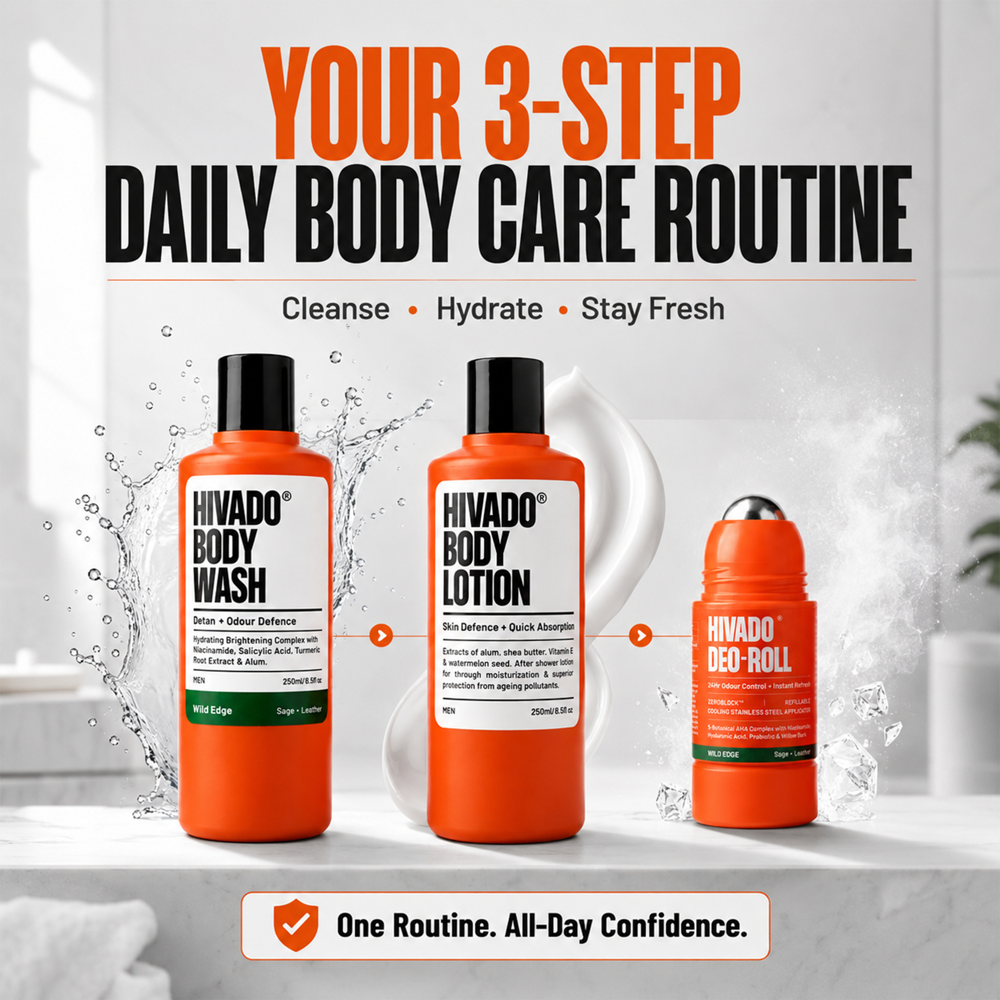 Hivado Complete Body Trio