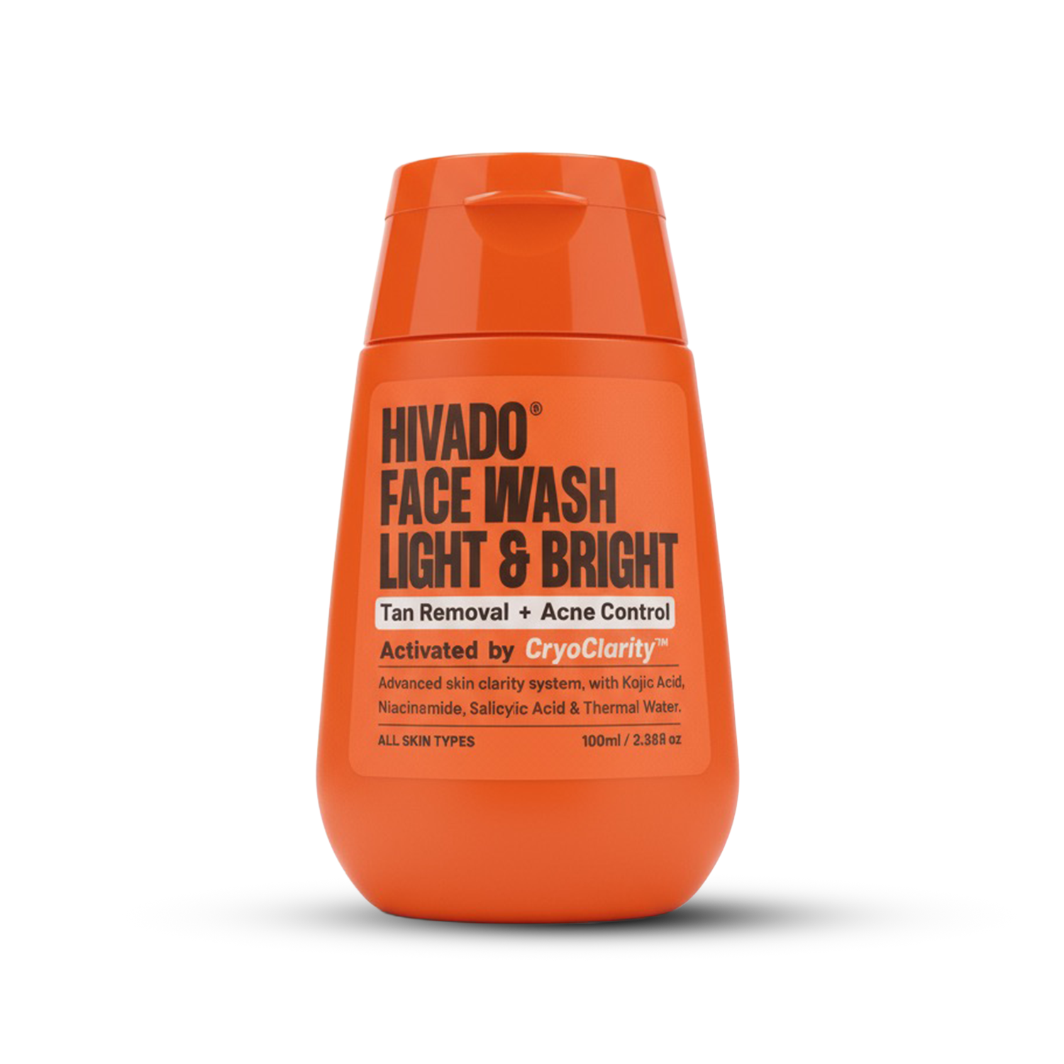 Hivado Light & Bright Face Wash 100ml