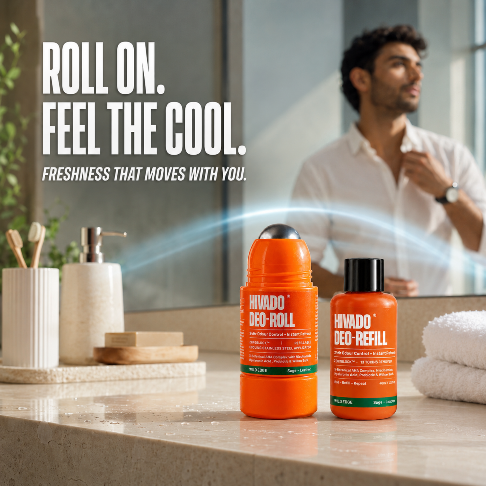 DEO-ROLL + DEO-REFILL DUO