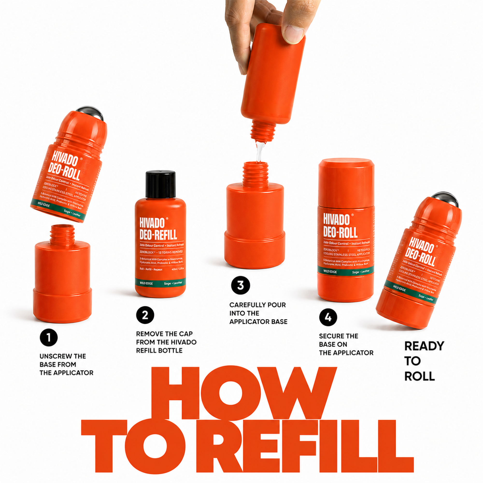 DEO-ROLL + DEO-REFILL DUO