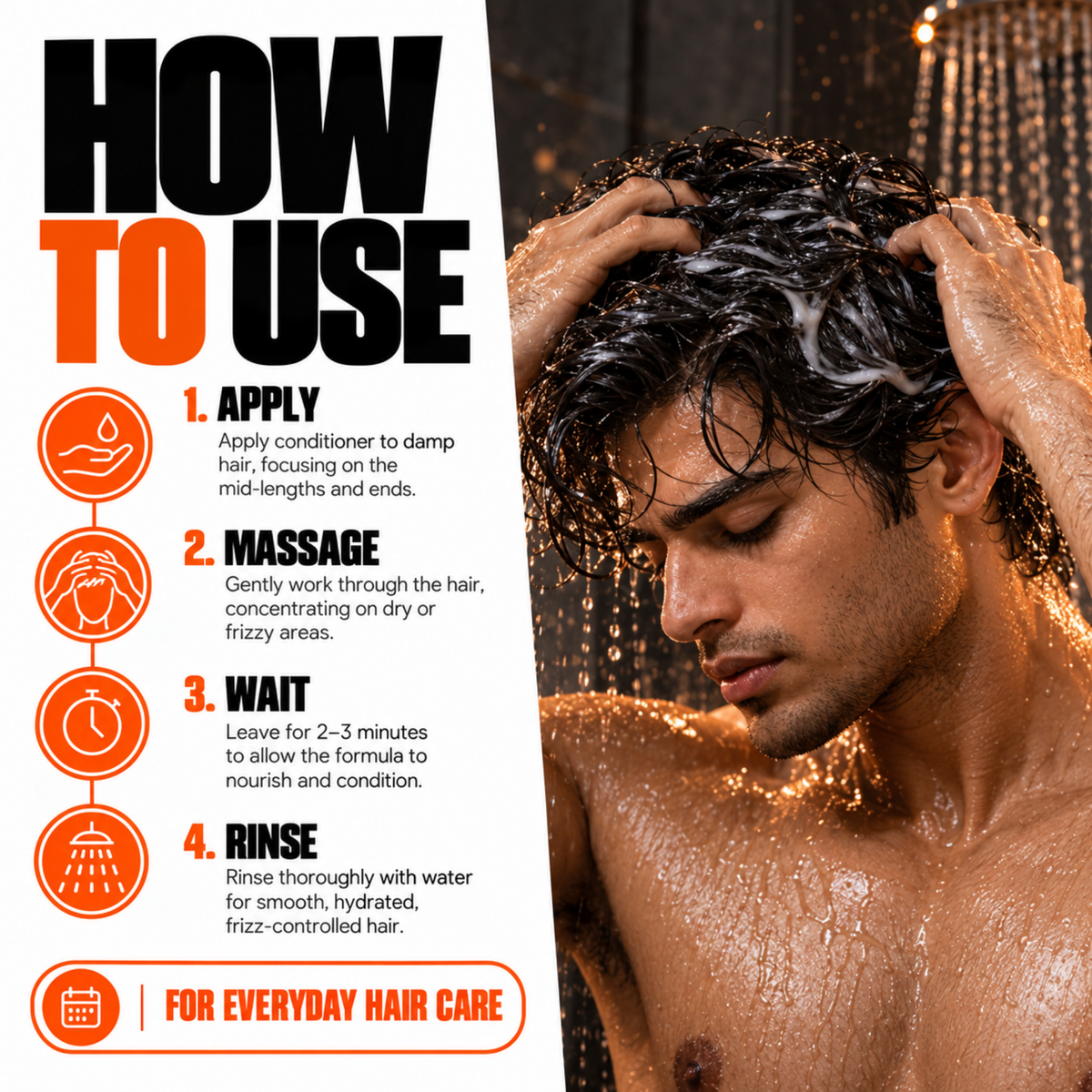 Hivado Thick and Full Conditioner for Men 250 ml