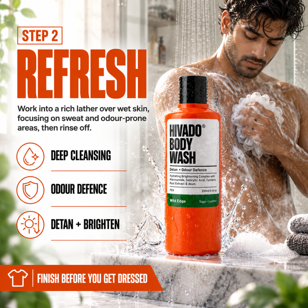 One shower Reset Trio