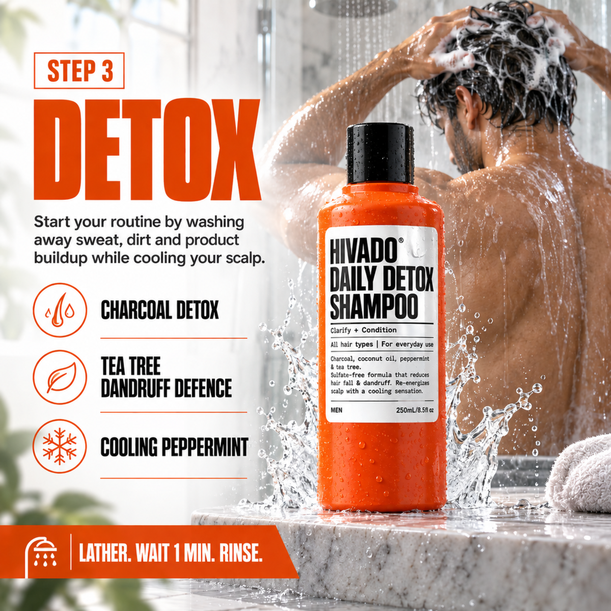 One shower Reset Trio