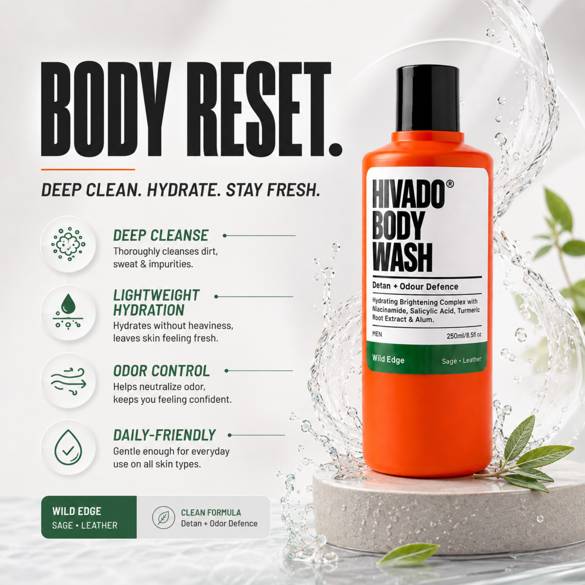 Hivado Daily Clean Duo