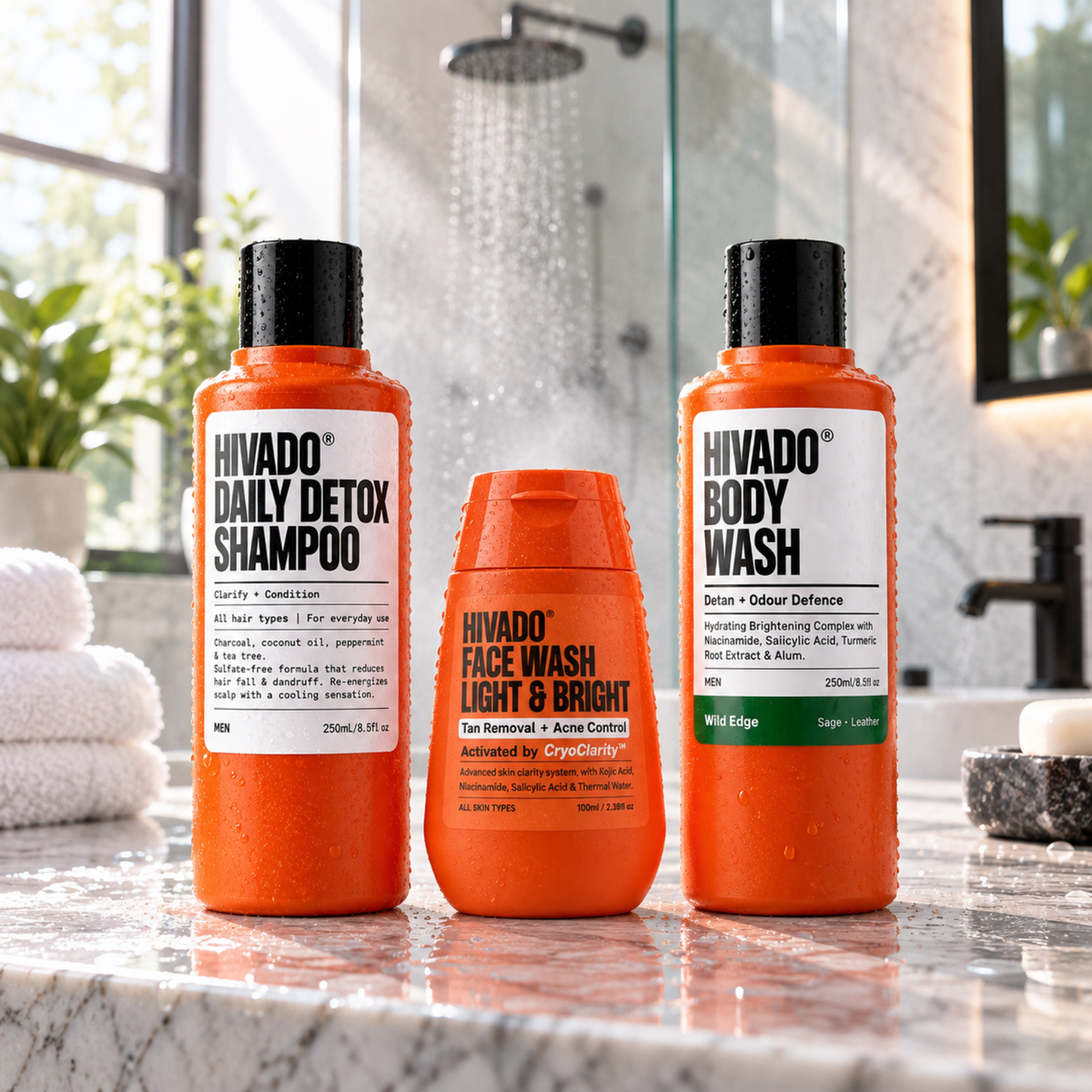 One shower Reset Trio