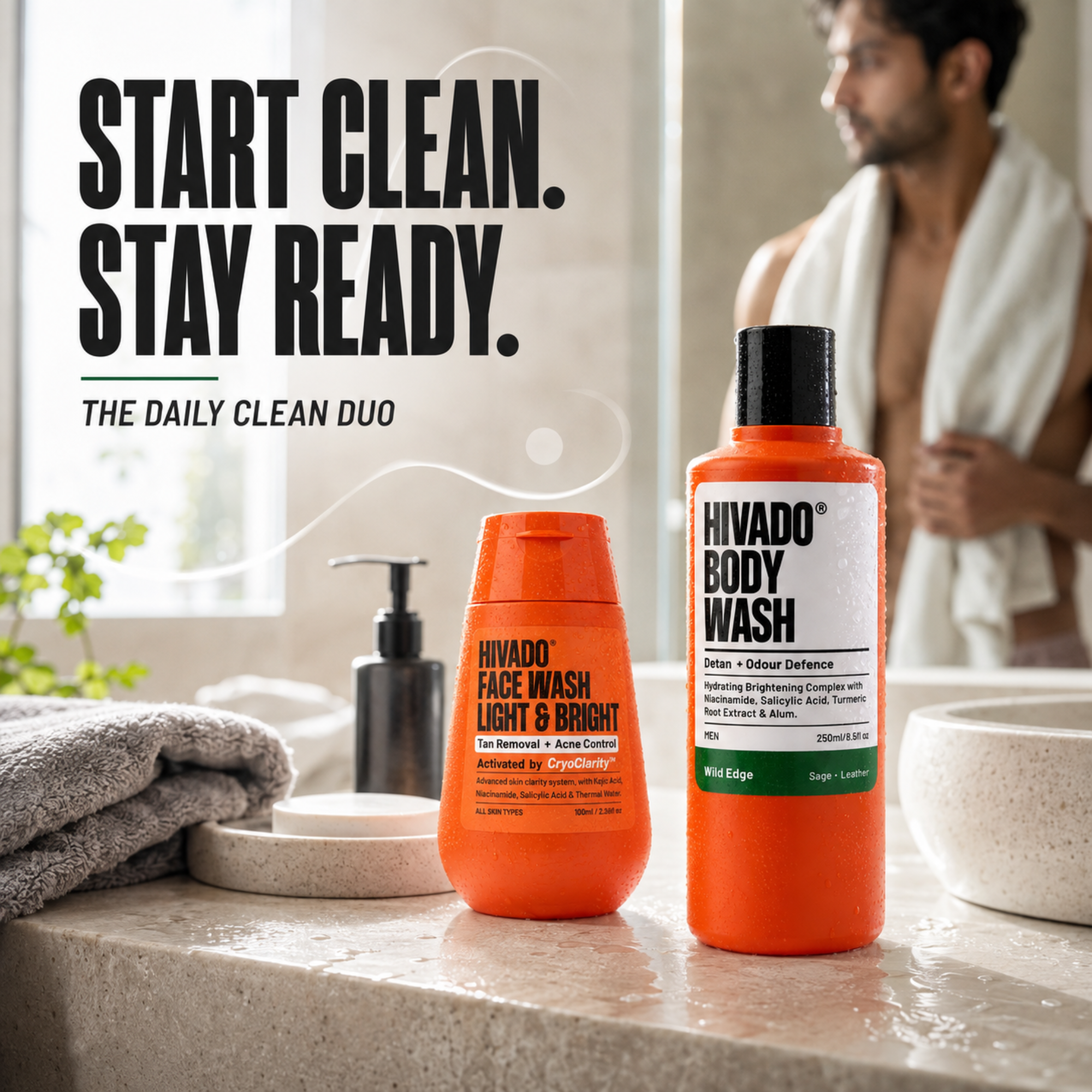 Hivado Daily Clean Duo